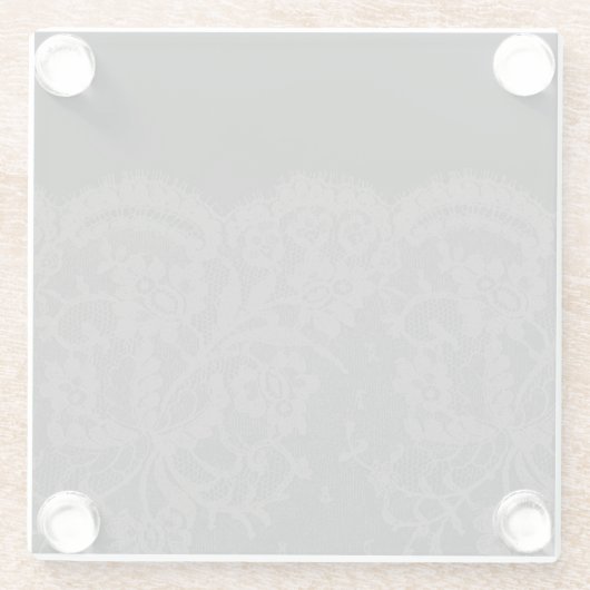 Lace 2 glazen onderzetter (Achterkant)