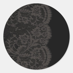 Lace 2 ronde sticker
