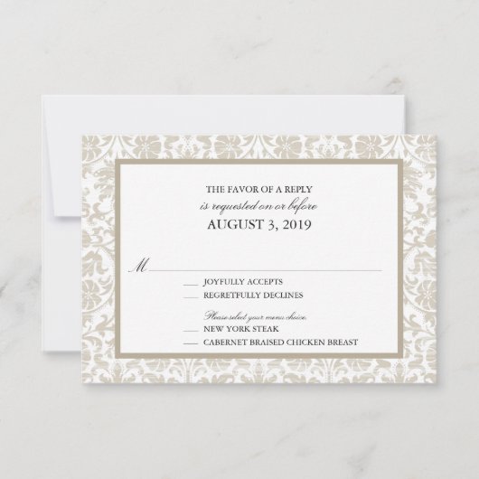  Lace Affair RSVP (Voorkant)