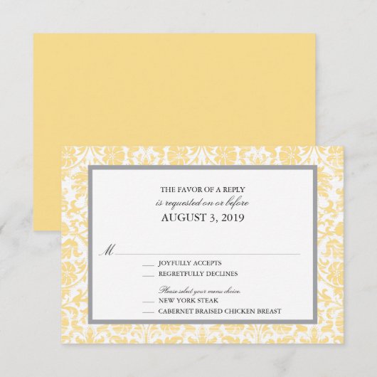Lace Affair RSVP (Voorkant / Achterkant)