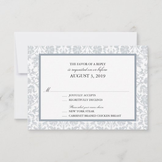  Lace Affair RSVP Kaartje (Voorkant)