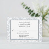  Lace Affair RSVP Kaartje (Staand voorkant)