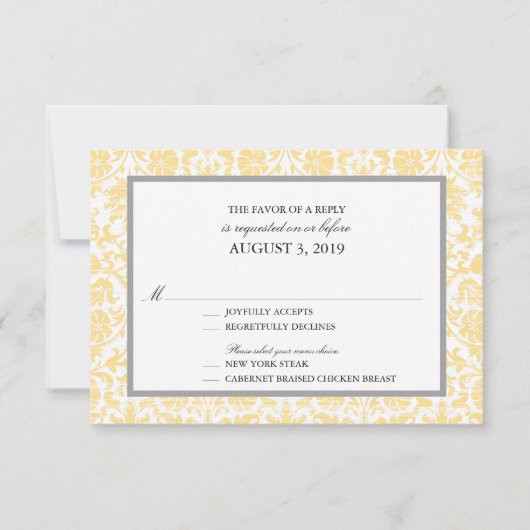  Lace Affair RSVP Kaartje (Voorkant)