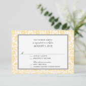  Lace Affair RSVP Kaartje (Staand voorkant)