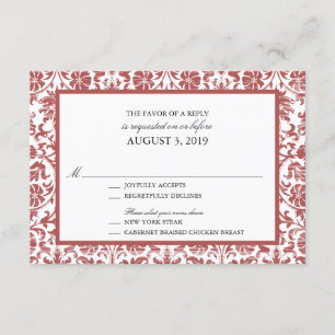Lace Affair RSVP Kaartje