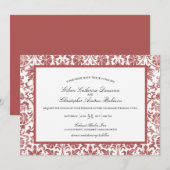  Lace Affair | Weddenschap Kaart (Voorkant / Achterkant)