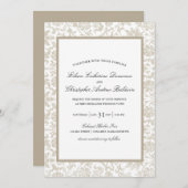  Lace Affair | Weddenschap Kaart (Voorkant / Achterkant)