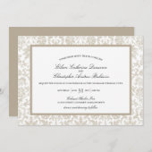  Lace Affair | Weddenschap Kaart (Voorkant / Achterkant)