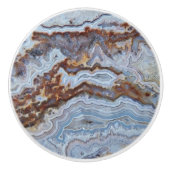 Lace Agate Rock Pattern Keramische Knop (Voorkant)