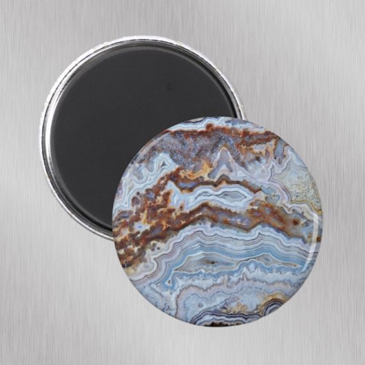 Lace Agate Rock Pattern Magneet
