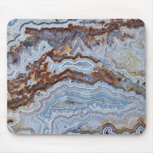 Lace Agate Rock Pattern Muismat (Voorkant)