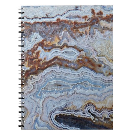 Lace Agate Rock Pattern Notitieboek (Voorkant)