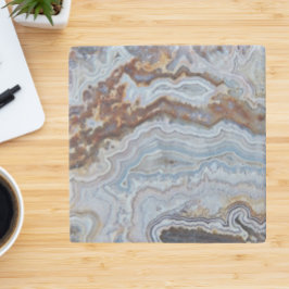 Lace Agate Rock Pattern Stenen Onderzetter