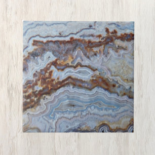Lace Agate Rock Pattern Tegeltje