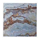 Lace Agate Rock Pattern Tegeltje (Voorkant)