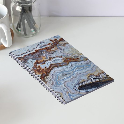 Lace Agate Steenpatroon Notitieboek