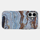 Lace Agate Stone Pattern Case-Mate iPhone Case (Achterkant (horizontaal))