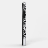 Lace Black White Damask Pattern iphone 5 Hoesje (Achterkant/rechts)