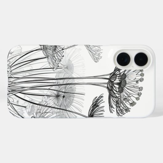 Lace Bloom Case-Mate iPhone Case (Achterkant (horizontaal))