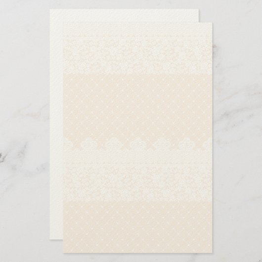 Lace Border Briefpapier (Voorkant / Achterkant)