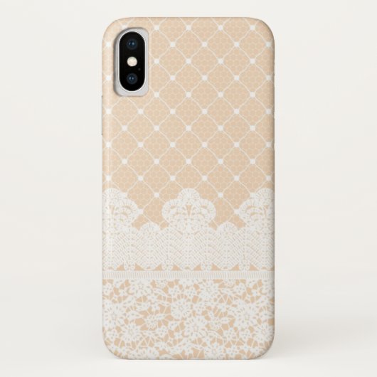 Lace Border Case-Mate iPhone Case (Achterkant)