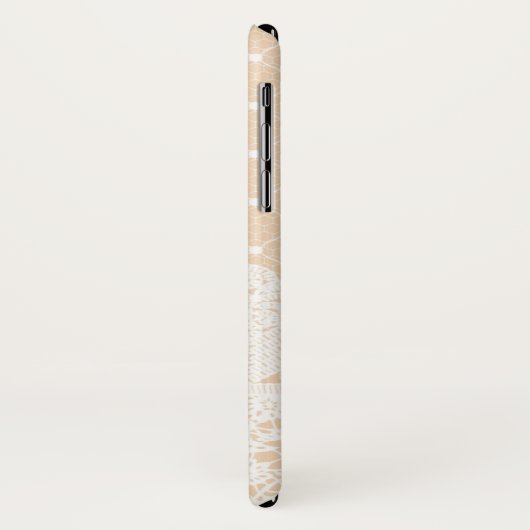 Lace Border Case-Mate iPhone Case (Achterkant/links)
