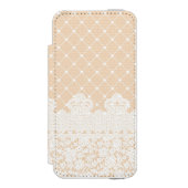 Lace Border Incipio iPhone Portemonnee Hoesje (Voorkant Agenda)