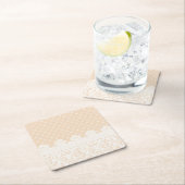 Lace Border Kartonnen Onderzetters (Insitu)