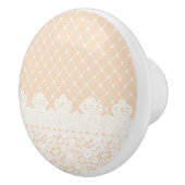 Lace Border Keramische Knop (Rechts)