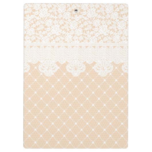 Lace Border Klembord (Achterkant)