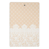 Lace Border Mini Klembord (Achterkant)