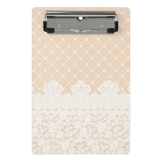 Lace Border Mini Klembord (Voorkant)
