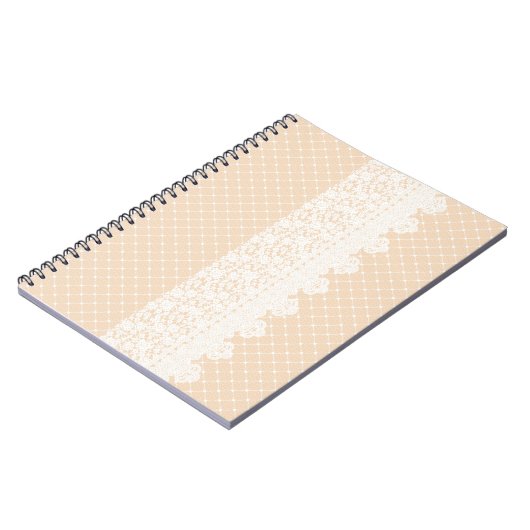 Lace Border Notitieboek (Linkerzijde)
