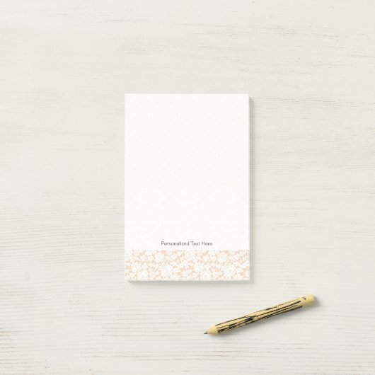 Lace Border Post-it® Notes (Op bureau)