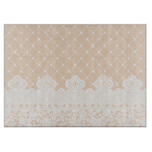 Lace Border Snijplank (Voorkant)