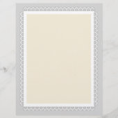Lace Border Stationery (8.5x11) (Voorkant)