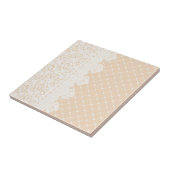 Lace Border Tegeltje (Zijkant)