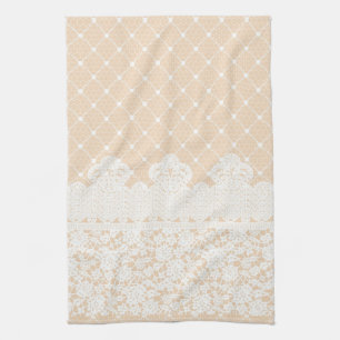 Lace Border Theedoek