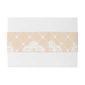 Lace Border Uitnodigingen Wikkel (Achterkant Voorbeeld)