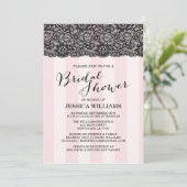 Lace Bridal Shower Kaart (Staand voorkant)