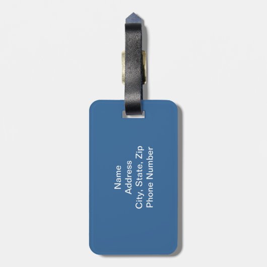 Lace Butterfly Bagagelabel (Achterkant verticaal)