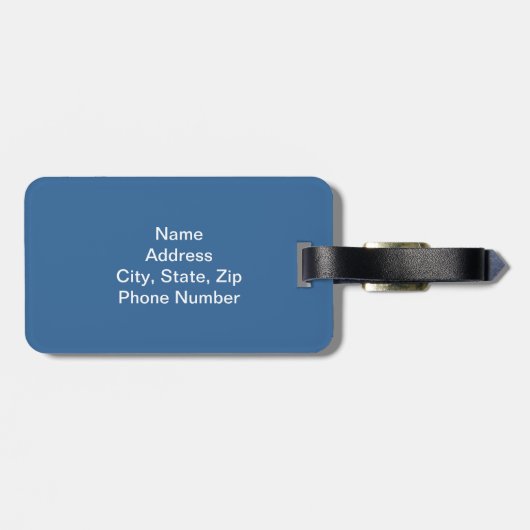 Lace Butterfly Bagagelabel (Achterkant horizontaal)