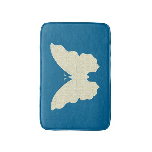 Lace Butterfly Bath Mat (Voorkant Verticaal)