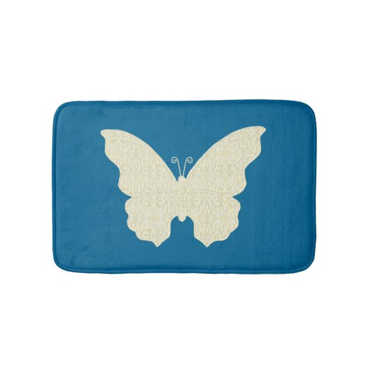 Lace Butterfly Bath Mat (Voorkant)