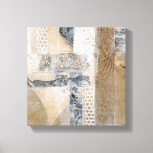 Lace Collage I Canvas Afdruk