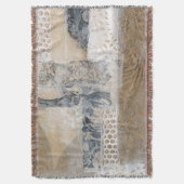 Lace Collage I Deken (Voorkant Verticaal)