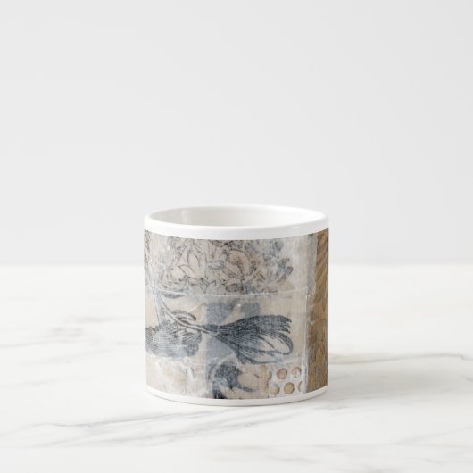 Lace Collage I Espresso Kop (Voorkant)