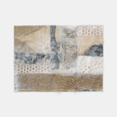 Lace Collage I Fleece Deken (Voorkant (Horizontaal))