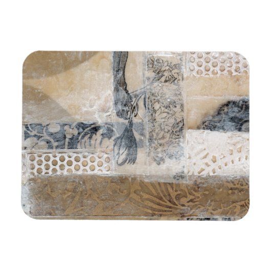 Lace Collage I Magneet (Horizontaal)