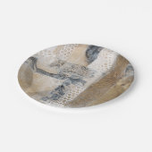 Lace Collage I Papieren Bordje (Gekanteld)